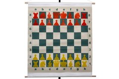 Демонстрационные шахматы 67 см кармашки