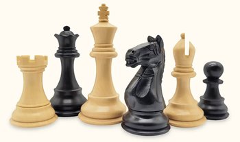 Шахові фігури Супрім №6 чорні